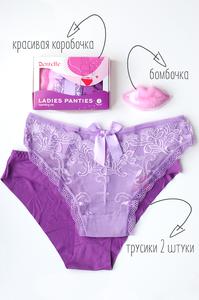 si00566 - Трусы женские 2 шт., Dentelle
